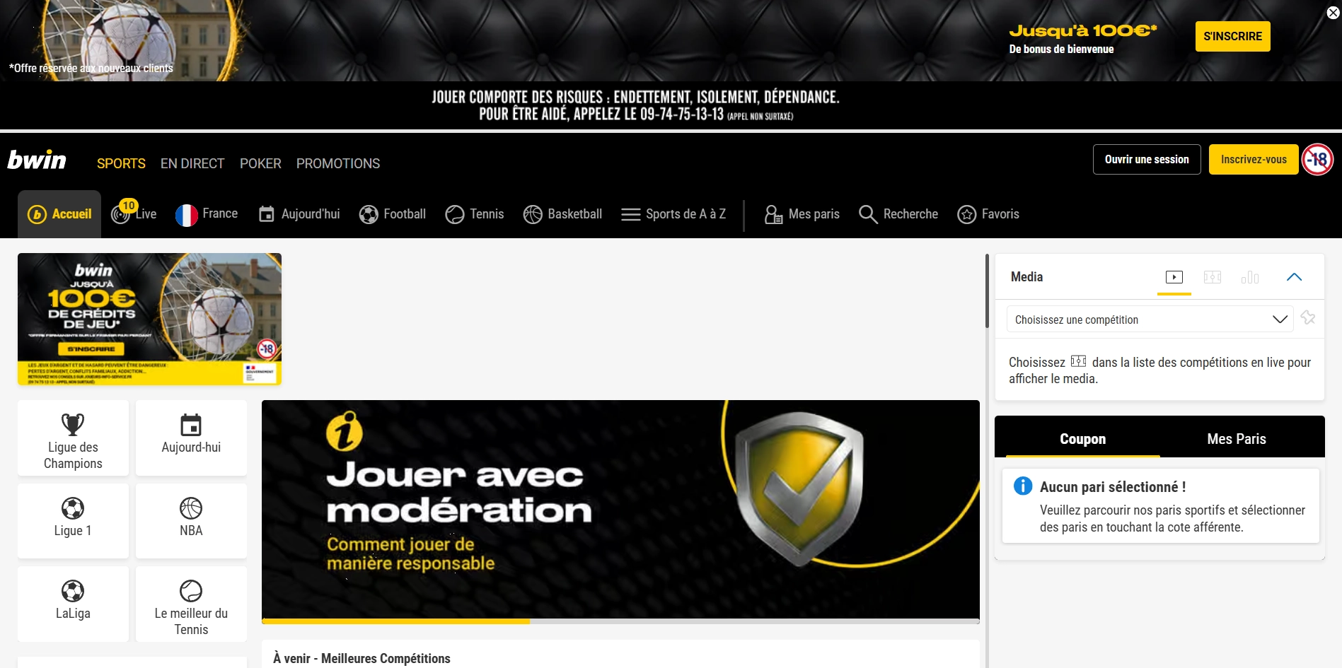 Bwin casino en ligne fiable – 20 ans d'expérience et bonus 200$ 2026
