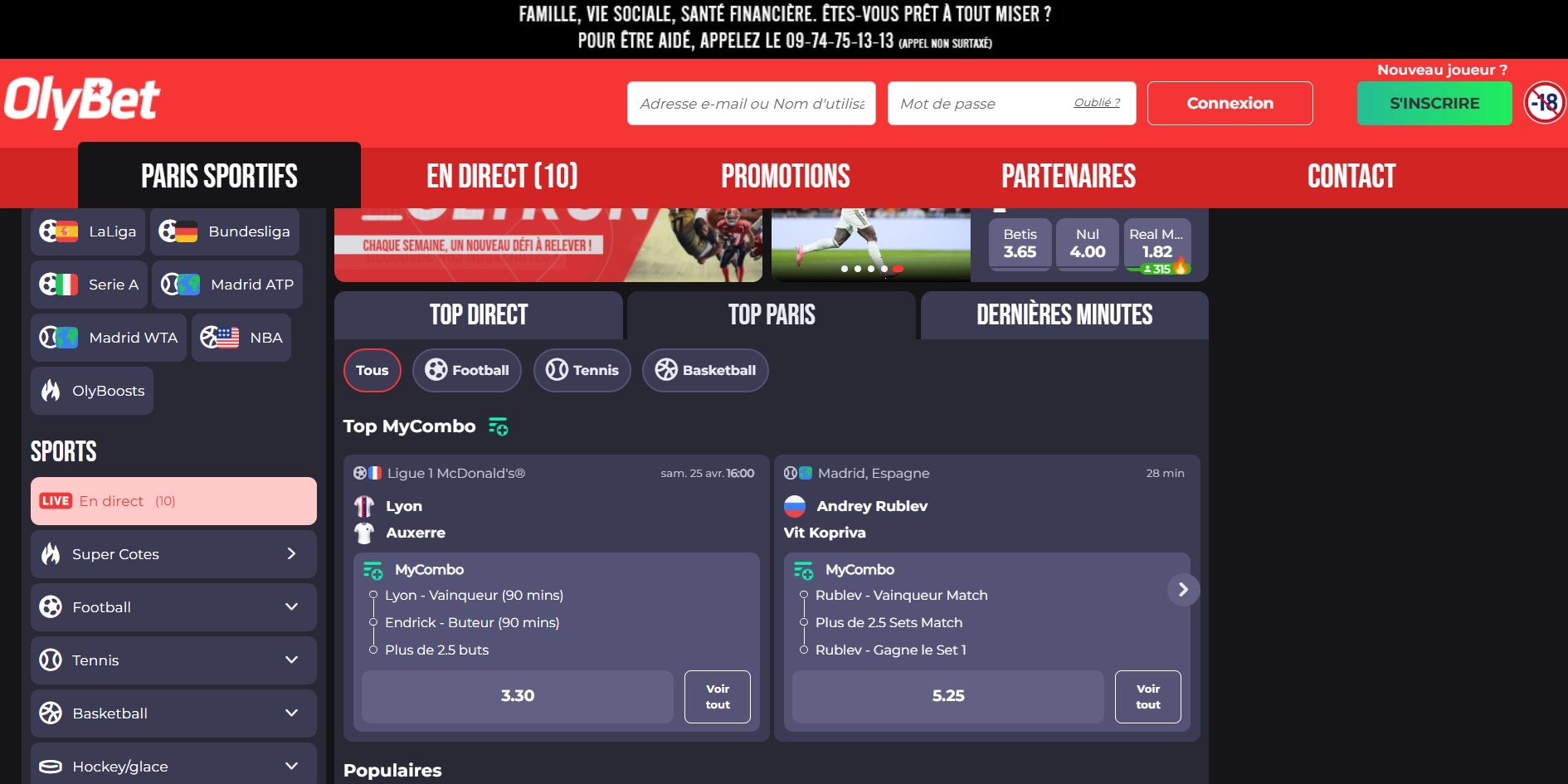 Olybet casino en ligne France – paris sportifs poker et promotions 2026
