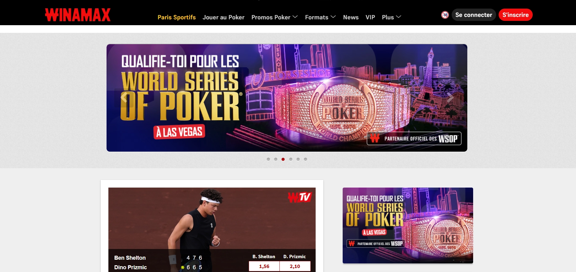 Winamax casino en ligne français – poker et paris sportifs 2026